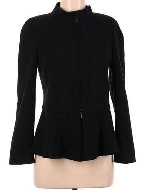 Escada Black Peplum Tailored Blazer